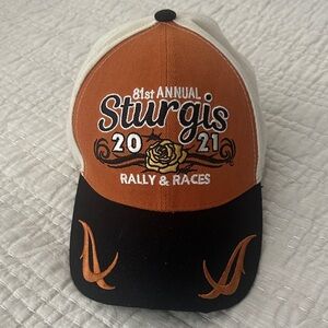 Sturgis motorcycle rally baseball cap hat 2021
